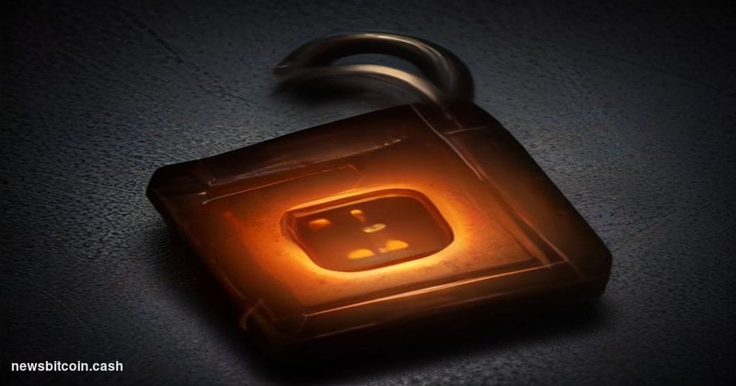 Cinematic photorealistic editorial photograph of a dramatic close-up of a physical steel padlock, partially unlatched, restin