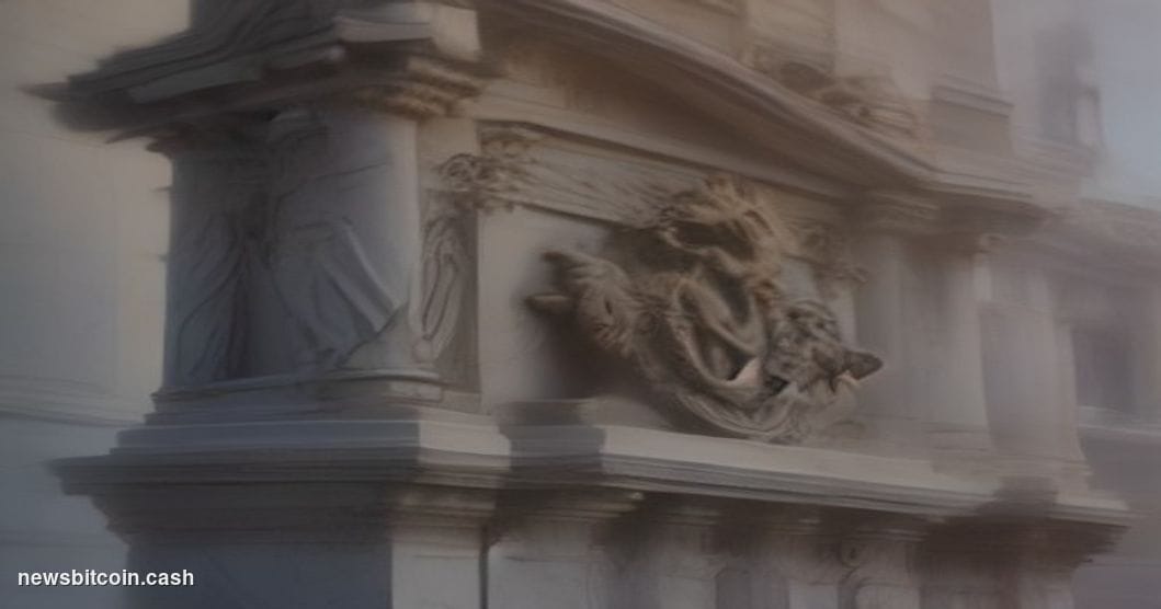 Cinematic photorealistic editorial photograph of the exterior of the U.S. Securities and Exchange Commission headquarters in 
