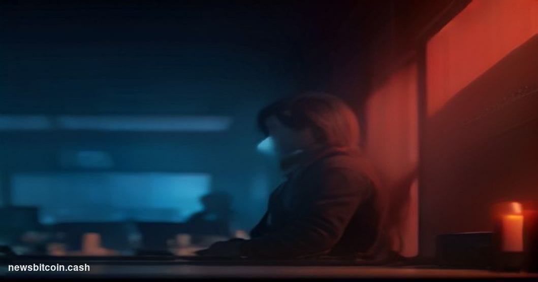 Cinematic photorealistic editorial photograph of a single trader at a sleek desk illuminated by multiple monitors displaying 