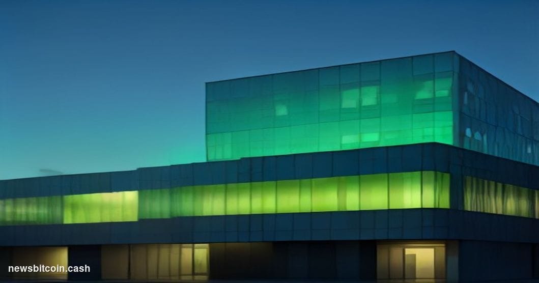 Cinematic photorealistic editorial photograph of the iconic Sberbank headquarters in Moscow, a commanding Soviet-era modernis