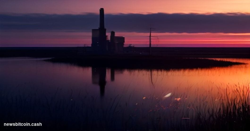 Cinematic photorealistic editorial photograph of the Louisiana Gulf Coast marshlands at dusk, with a dramatic vision of an in