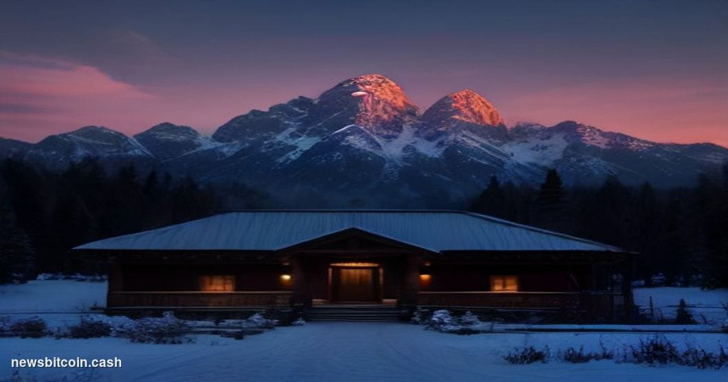 A cinematic photorealistic editorial photograph set at the Jackson Lake Lodge in Grand Teton National Park, Wyoming — the ico