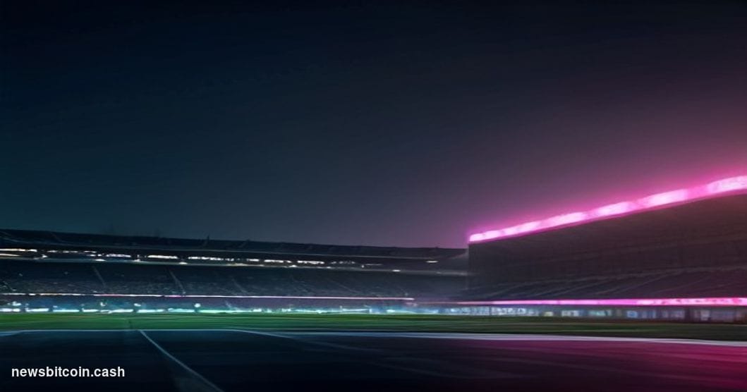 Cinematic photorealistic editorial photograph of the Monza racing circuit grandstands at dusk, dramatic golden-hour light rak
