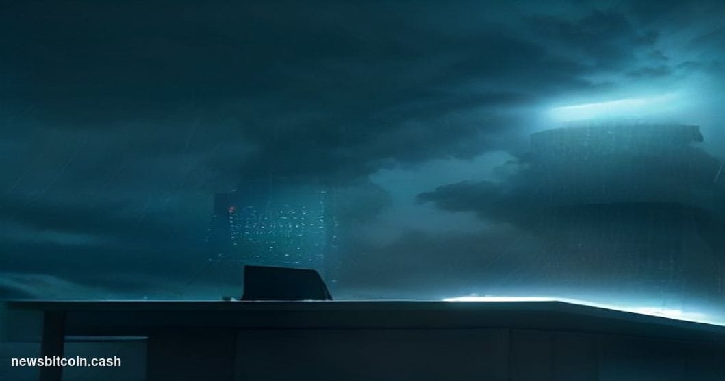 Cinematic photorealistic editorial photograph of the Bank for International Settlements headquarters in Basel, Switzerland — 