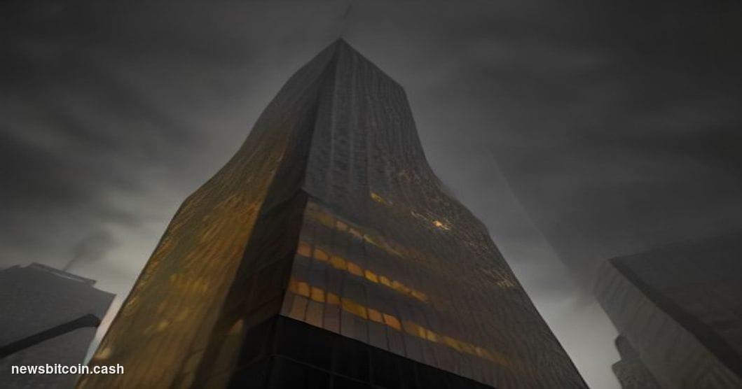 Cinematic photorealistic editorial photograph of the Blackstone Group's iconic Manhattan headquarters at 345 Park Avenue, sho