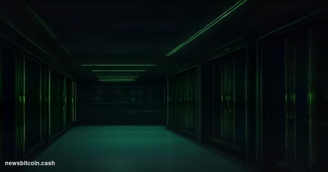 Cinematic photorealistic editorial photograph of a dramatic upward market chart rendered as a glowing neon green holographic 