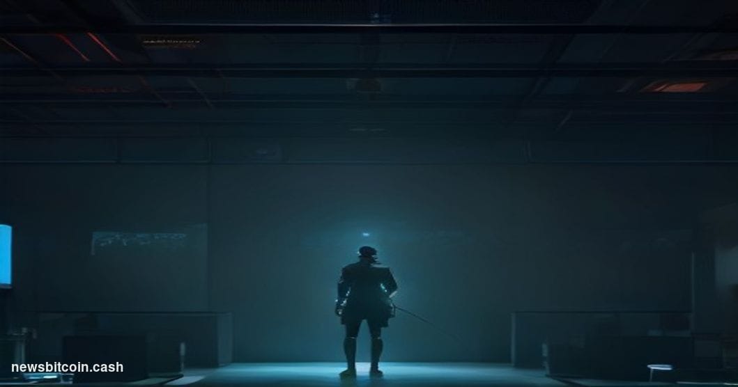 A cinematic photorealistic editorial photograph of a dark, high-tech trading floor environment inspired by Robinhood's minima