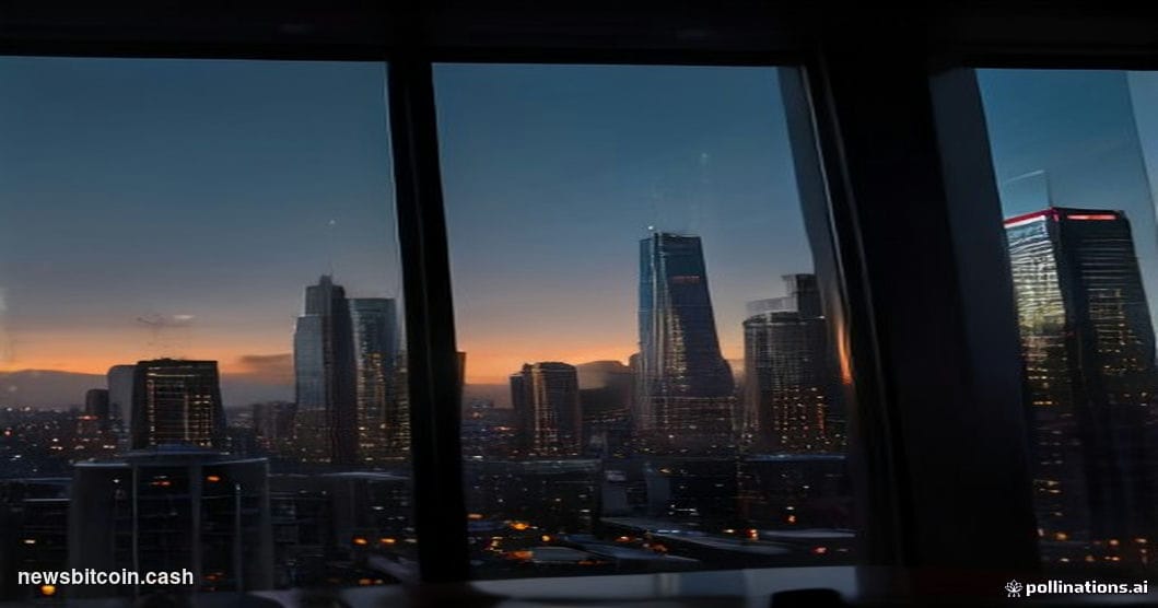 Cinematic photorealistic editorial photograph of the Bogotá, Colombia skyline at dusk, viewed from a low angle with the Andes