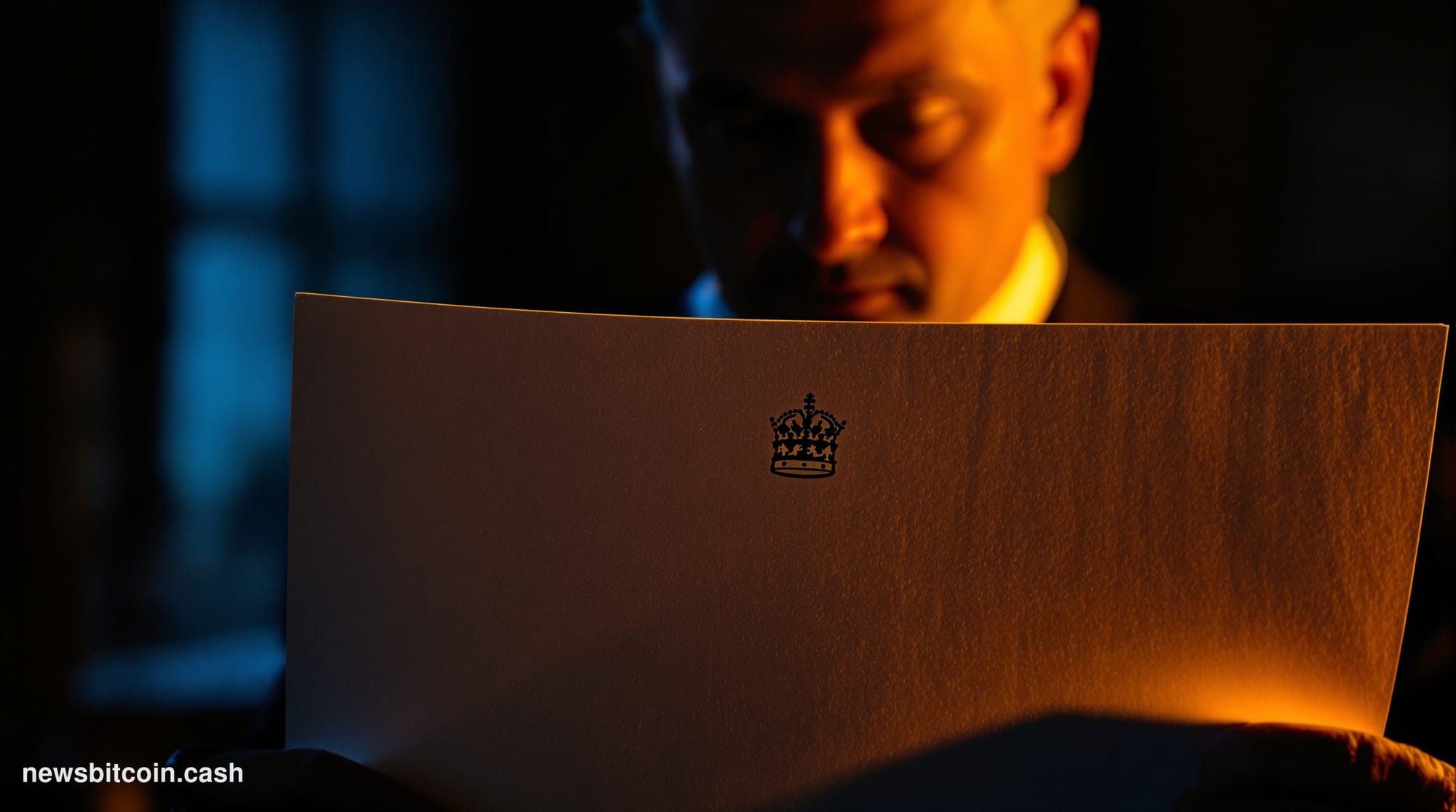 A cinematic photorealistic editorial photograph of the <a href="https://www.bankofengland.co.uk" target="_blank" rel="noopene