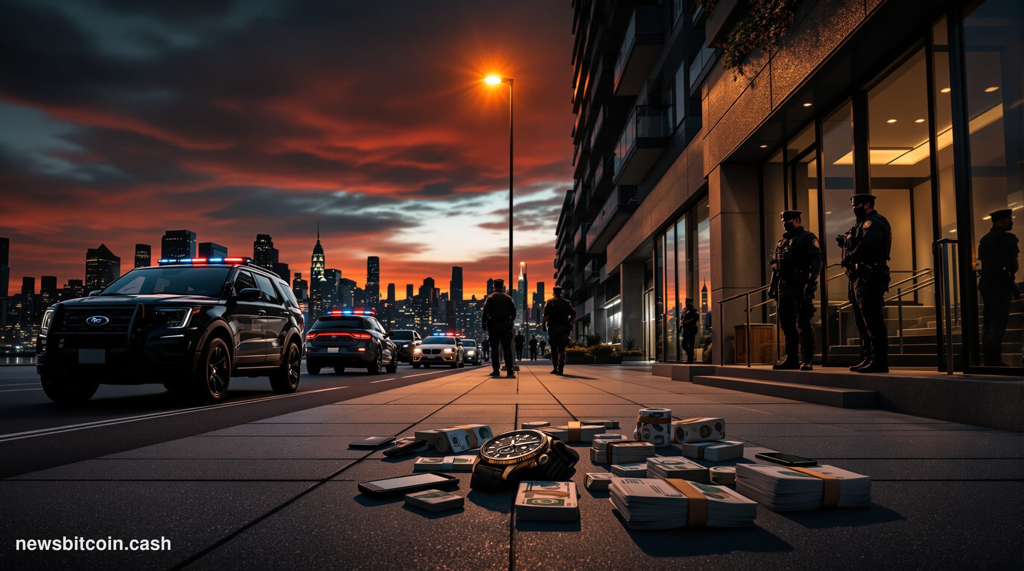 Cinematic photorealistic editorial photograph of Istanbul's Beşiktaş waterfront district at dusk, shot from a low angle with 
