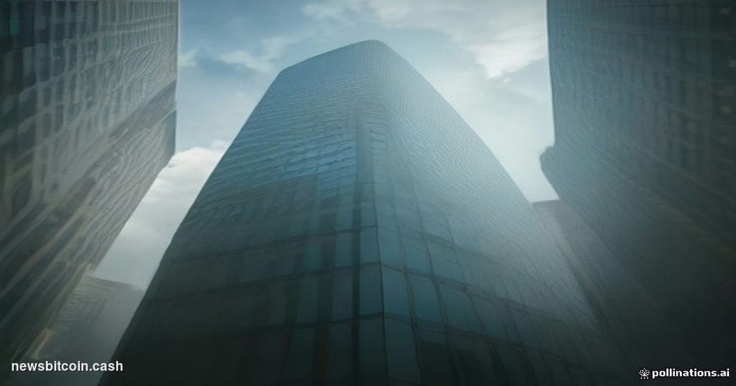 Cinematic photorealistic editorial photograph of the SIX Swiss Exchange headquarters building in Zurich, Switzerland, shot fr