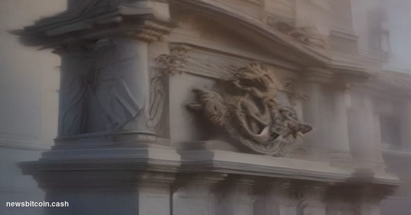 Cinematic photorealistic editorial photograph of the exterior of the U.S. Securities and Exchange Commission headquarters in 