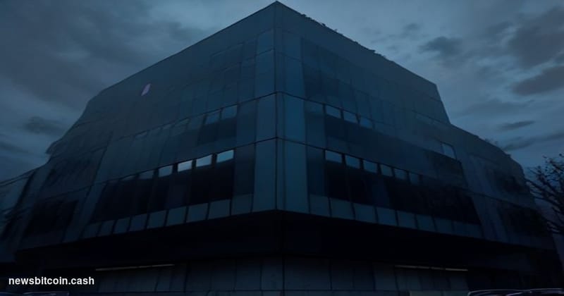 Cinematic photorealistic editorial photograph of the Financial Services Agency of Japan's Tokyo government district office ex