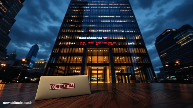 Cinematic photorealistic editorial photograph of the Bank of America corporate tower in Charlotte, North Carolina, shot from 
