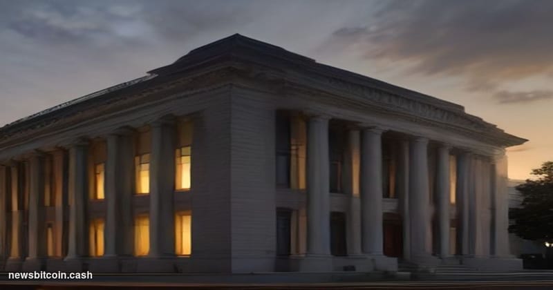 Cinematic photorealistic editorial photograph of a grand neoclassical Alabama state attorney general's office building exteri