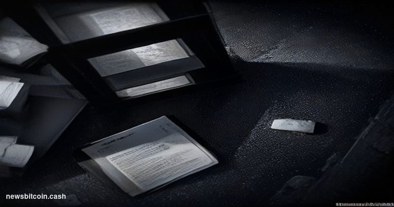Cinematic photorealistic editorial photograph, dramatic lighting from above-left casting deep shadows across a cracked smartp