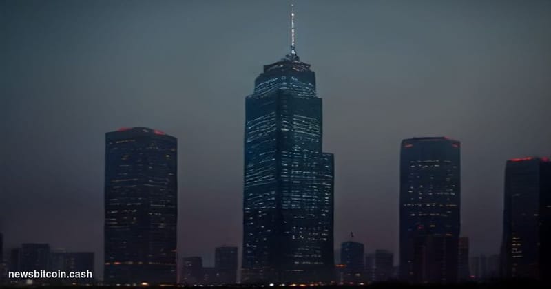 Cinematic photorealistic editorial photograph of the Seoul skyline at dusk, with the distinctive Gyeongbokgung Palace silhoue