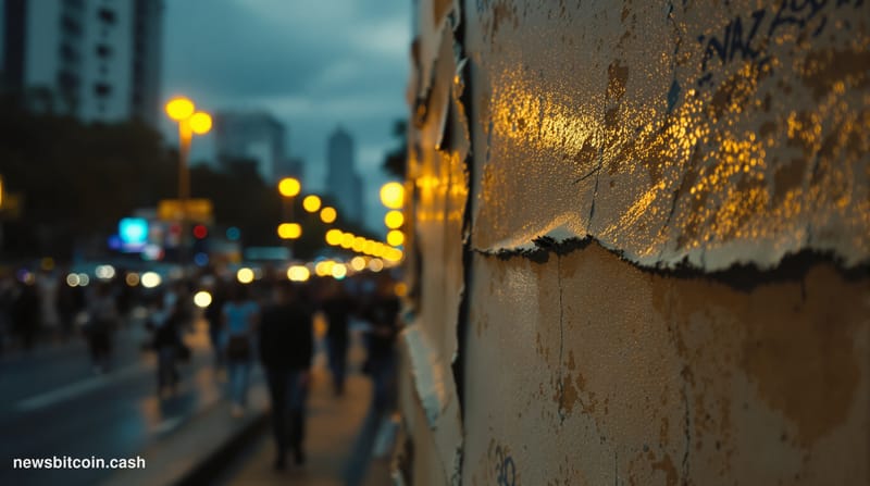 Cinematic photorealistic editorial photograph of a crowded Brazilian street scene in São Paulo, with the iconic Avenida Pauli