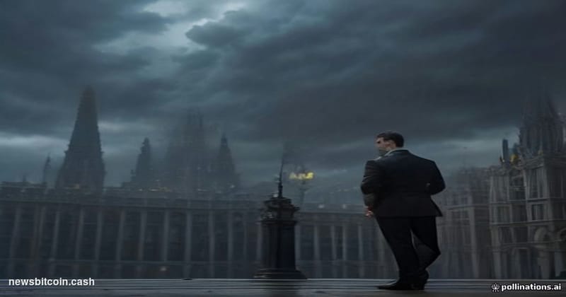 A cinematic photorealistic editorial photograph set in Brussels, Belgium, with the European Parliament's distinctive curved g