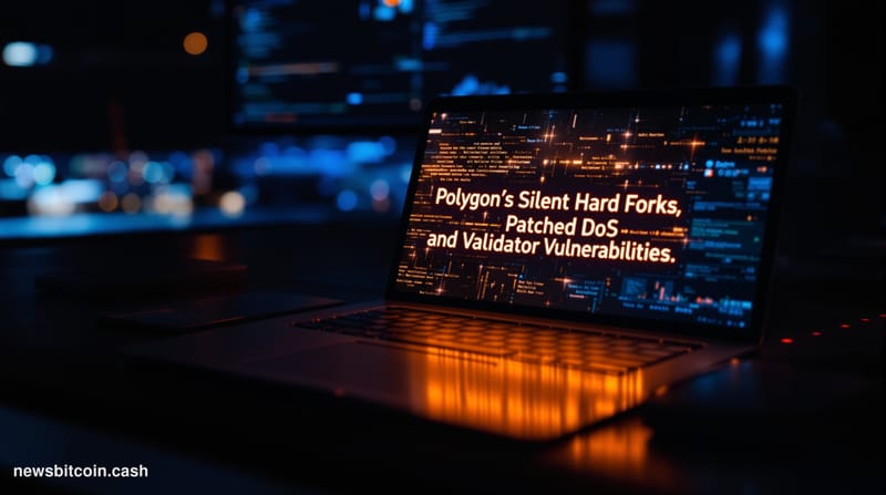 Cinematic photorealistic editorial photograph of a fortified server infrastructure environment bathed in deep blue and amber 