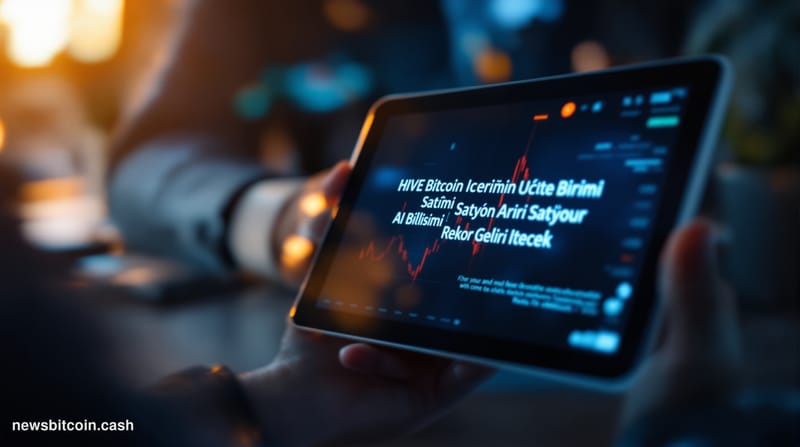 A cinematic photorealistic editorial photograph of a modern cryptocurrency mining facility transitioning to AI computing infr