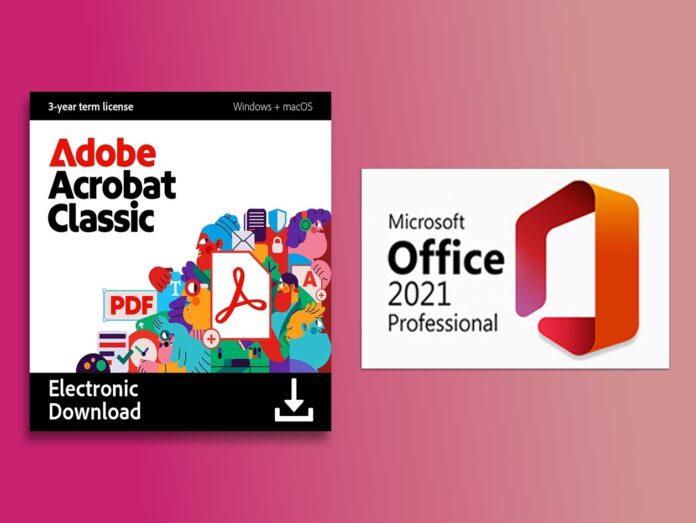 Save 83% on Adobe Acrobat + Microsoft Office as a bonus