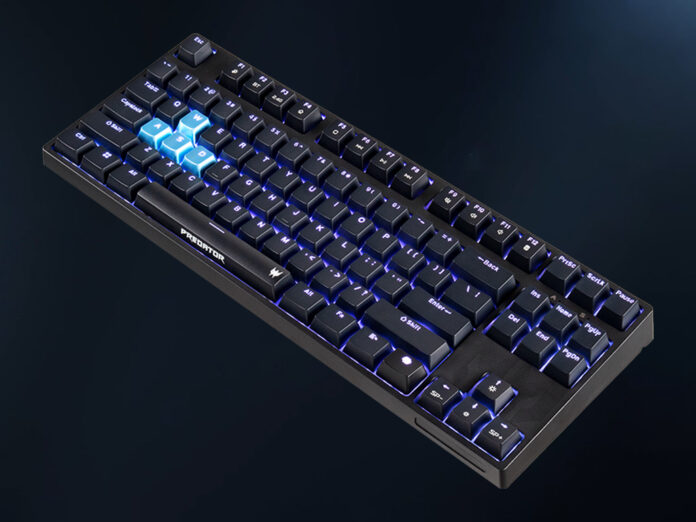 Acer intros Aethon 550 TKL gaming keyboard with up to 150 hours of battery life
