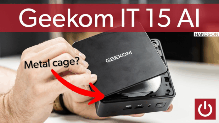 What’s in a $1k+ mini PC? Watch us tear down the Geekom IT15